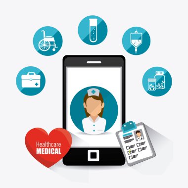 Tıbbi healtcare tasarım.