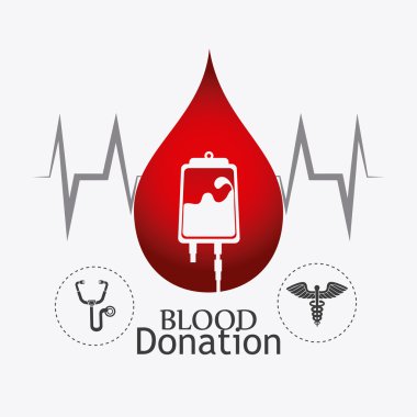 Kan bağışı tasarım.