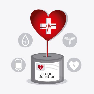 Kan bağışı tasarım.