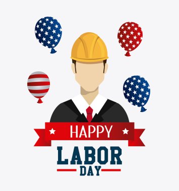 İşçi Bayramı kartları tasarımı.