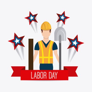 İşçi Bayramı kartları tasarımı.