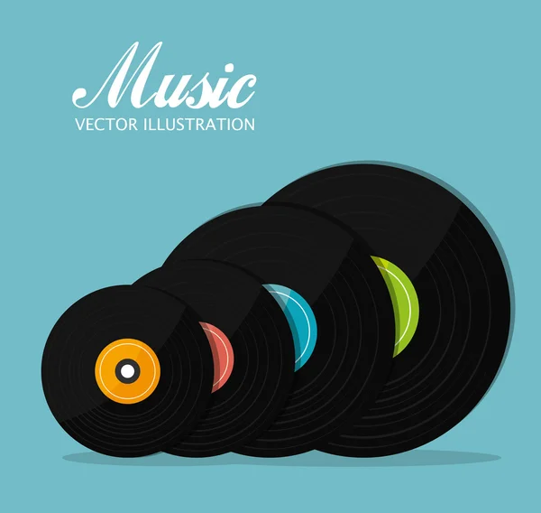 Design musical . — Image vectorielle