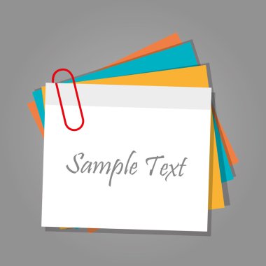 Kağıt sayfası Tasarım.