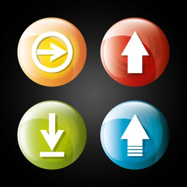 Oklar dijital tasarım.