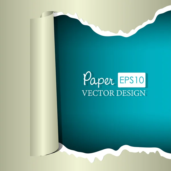 Projeto de folha de papel . —  Vetores de Stock