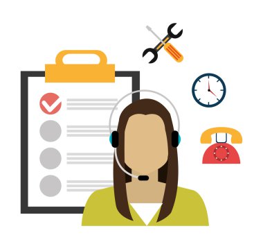 Müşteri hizmet tasarımı.