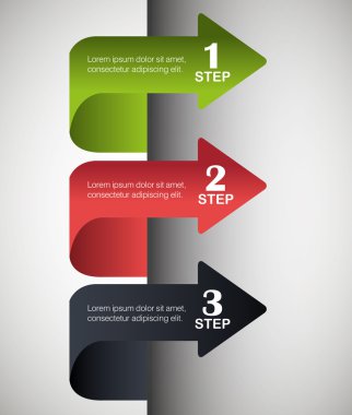 Oklar Infographic tasarım.