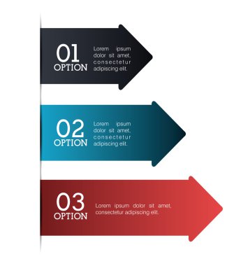 Oklar Infographic tasarım.