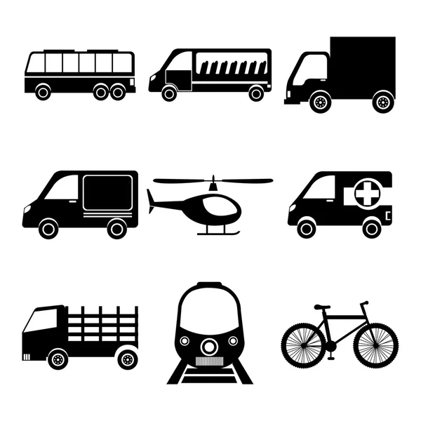 Diseño del transporte . — Vector de stock