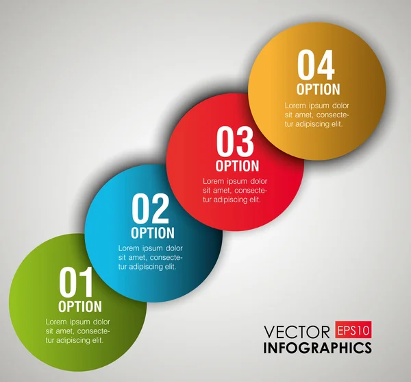 Infographic design. — Stock Vector
