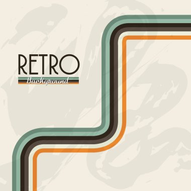 Retro arkaplan tasarımı
