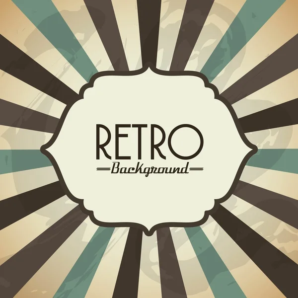 Retro-Hintergrunddesign — Stockvektor