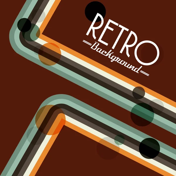 Projeto de fundo retro —  Vetores de Stock