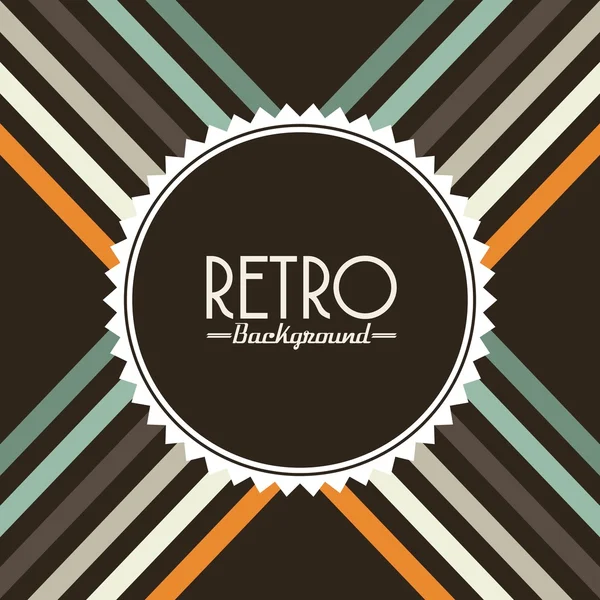 Retro-Hintergrunddesign — Stockvektor