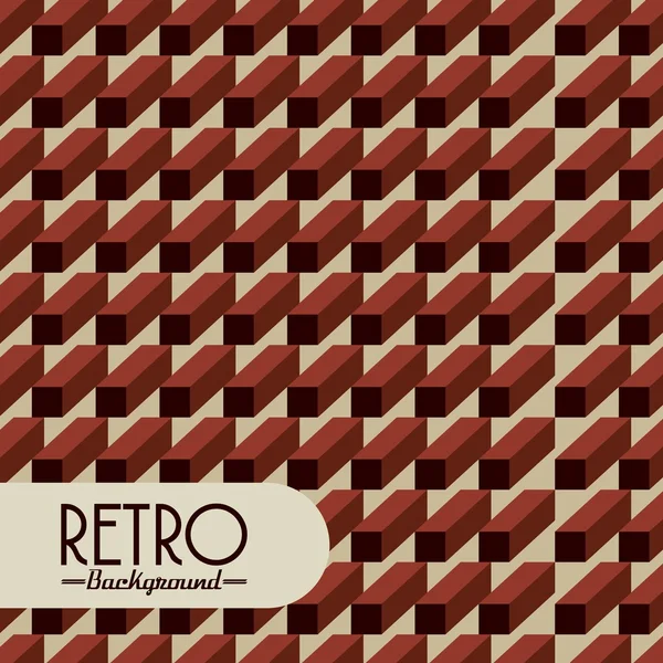 Diseño de fondo retro — Vector de stock