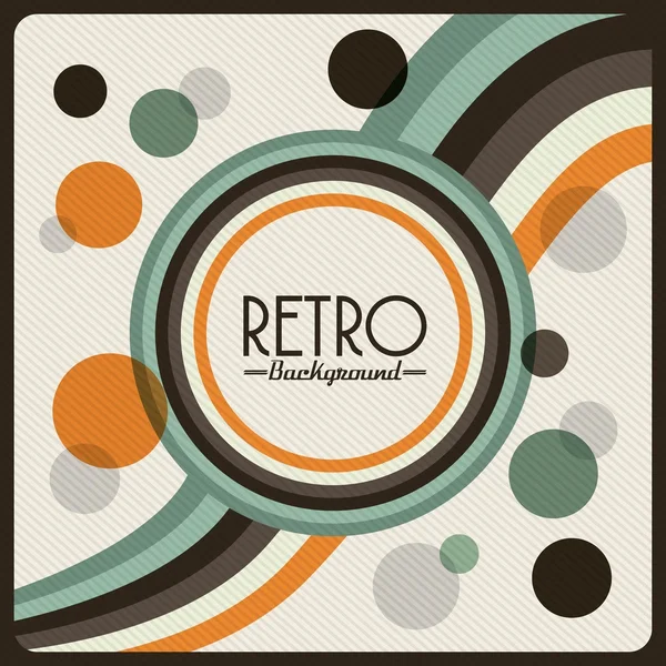 Retro background design — Stock Vector