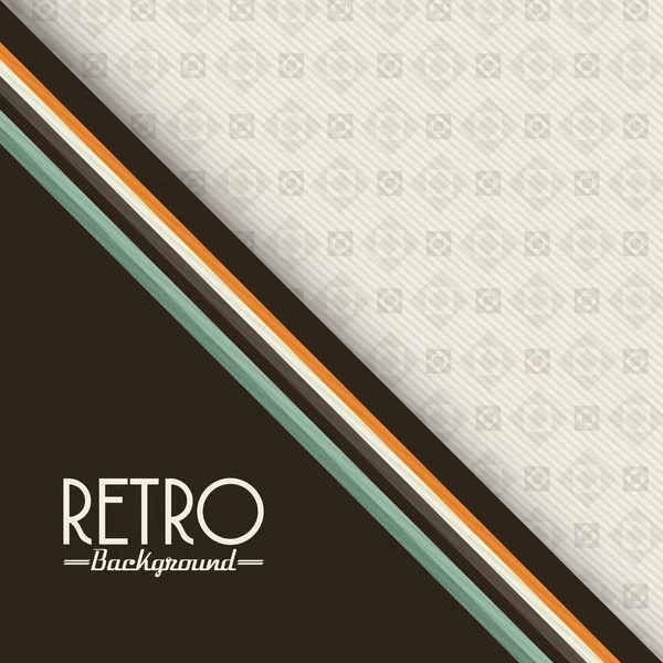 Retro pozadí design — Stockový vektor