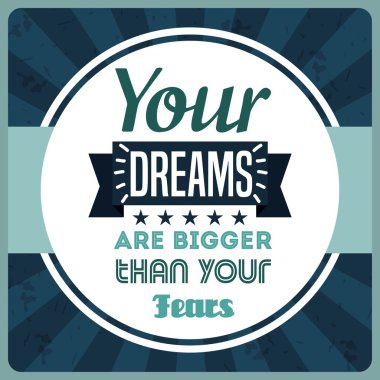 Retro poster tasarımı