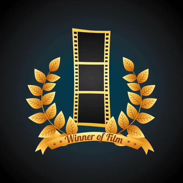 Prix du film design — Image vectorielle