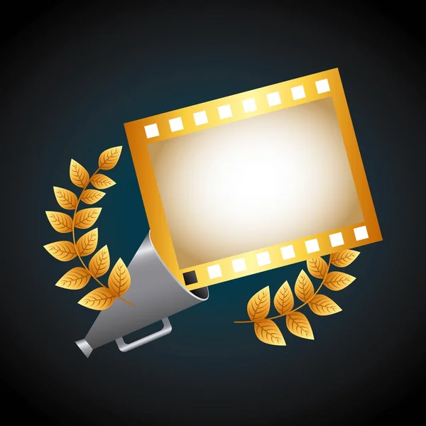 Film award ontwerp — Stockvector