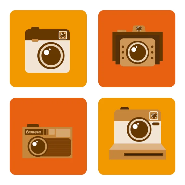 Old style photograph — Stock Vector