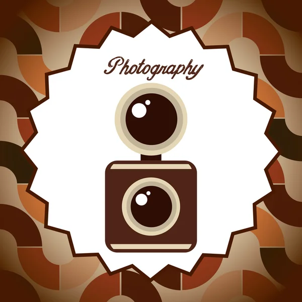 Photography design — Stock Vector