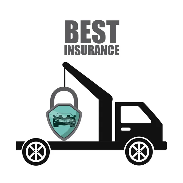 Best insurance — Stock Vector