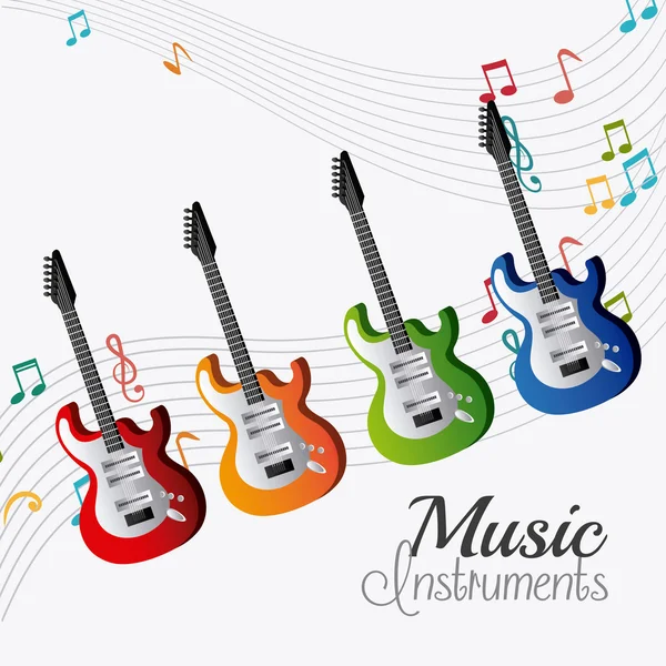 Music digital design. — Stock Vector