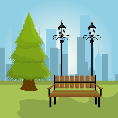 Şehir park tasarım.