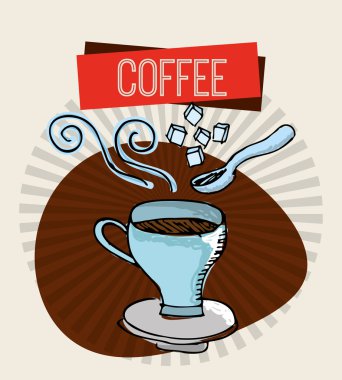 Lezzetli kahve tasarım