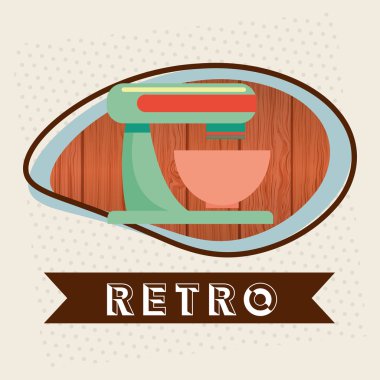 Retro simgesi tasarım