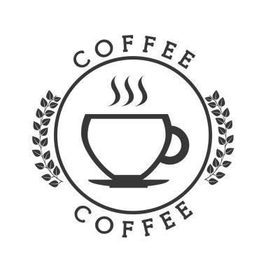 Kahve simgesi tasarımı