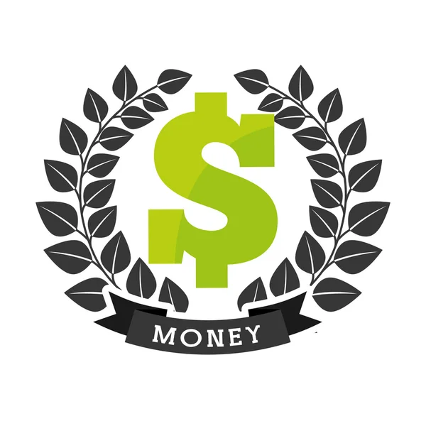 Money icon design — Stock Vector