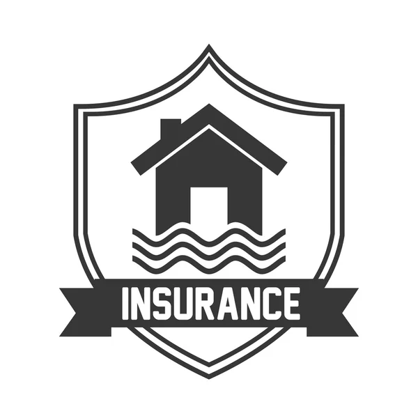 Icono de seguro diseño — Archivo Imágenes Vectoriales