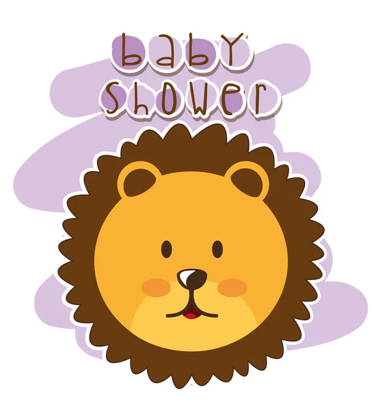 Babydusche — Stockvektor