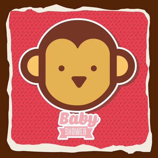 Projekt baby shower — Wektor stockowy