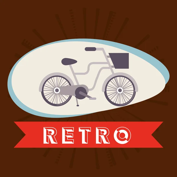 Diseño de icono retro — Vector de stock