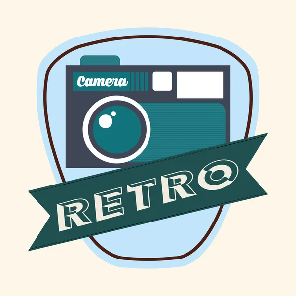 Retro icon design — Stock Vector