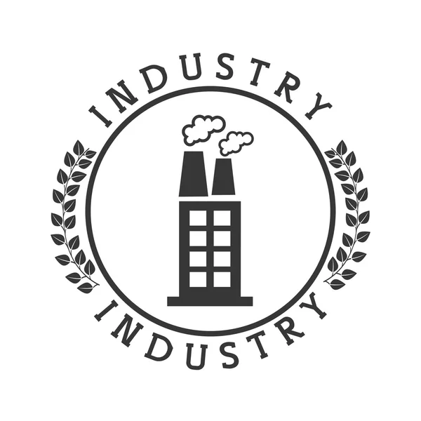 Design ícone da indústria —  Vetores de Stock
