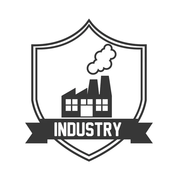 Design icône de l'industrie — Image vectorielle