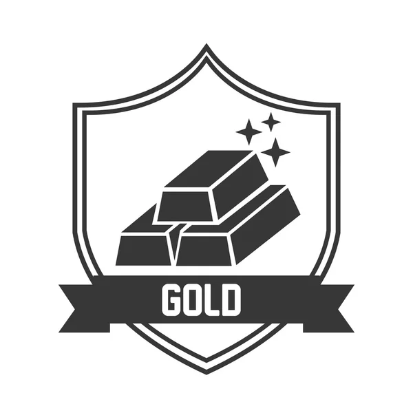 Górnictwo ikona designu — Wektor stockowy