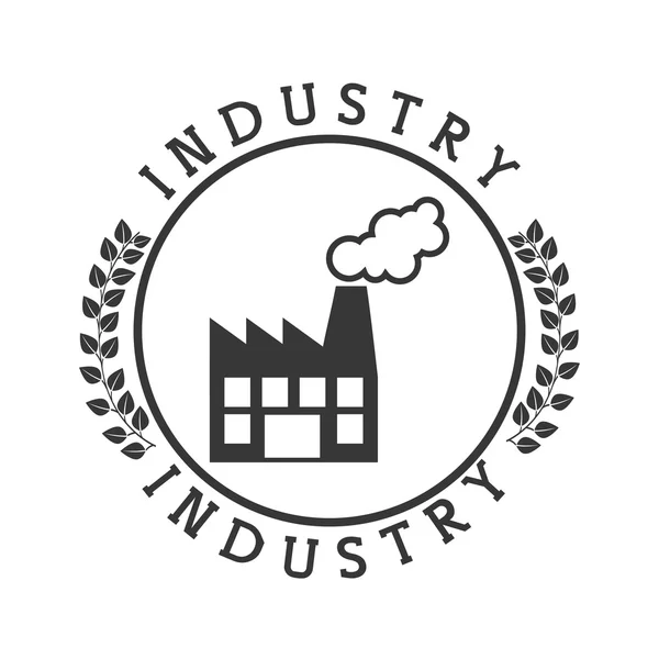 Progettazione di icone industriali — Vettoriale Stock
