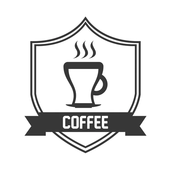 Koffie pictogram ontwerp — Stockvector