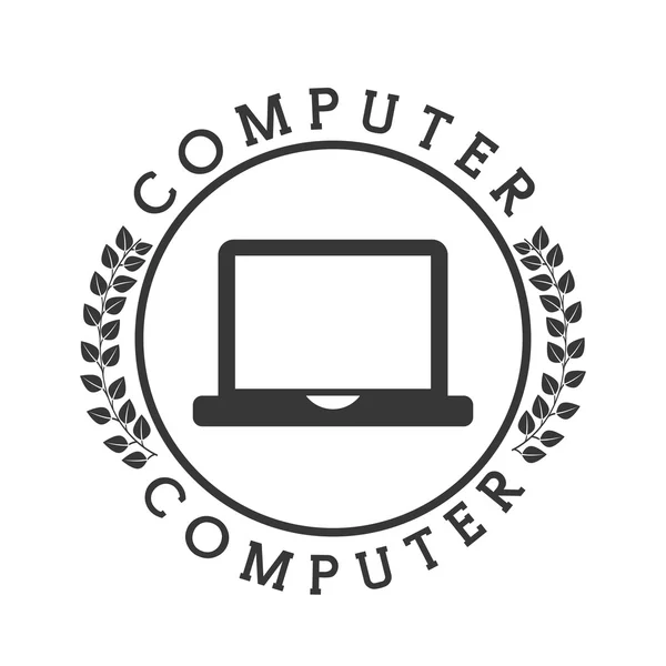 Computer icon design — Stock Vector