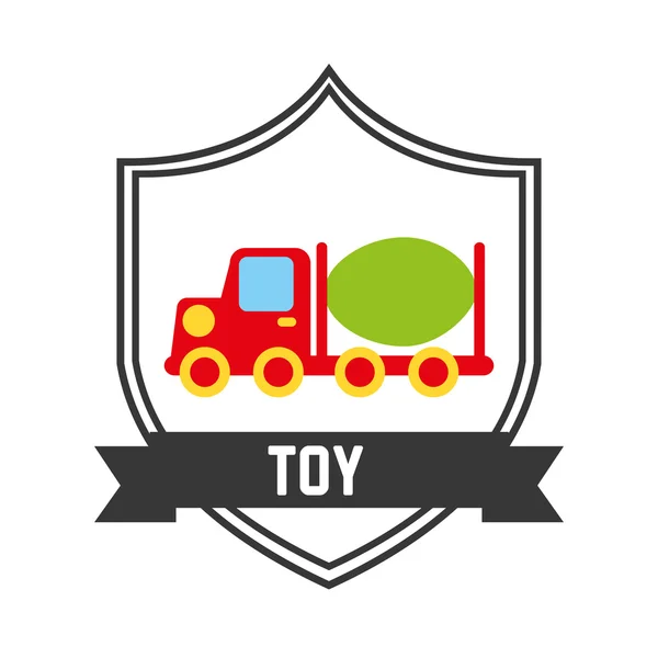 Icône de jouet design — Image vectorielle