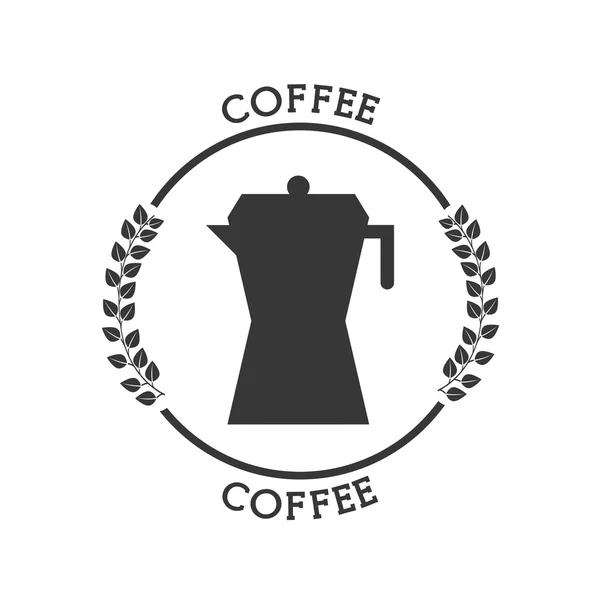 커피 아이콘 디자인 — 스톡 벡터