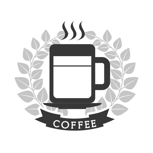 Koffie pictogram ontwerp — Stockvector