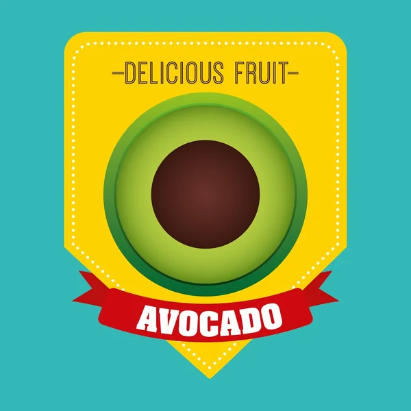Design de frutas doces —  Vetores de Stock