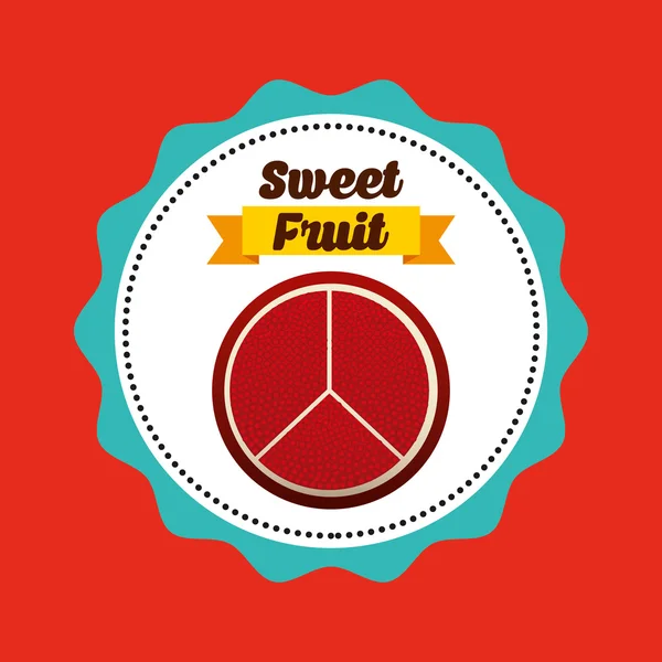 Γλυκά φρούτα σχεδιασμού — Διανυσματικό Αρχείο