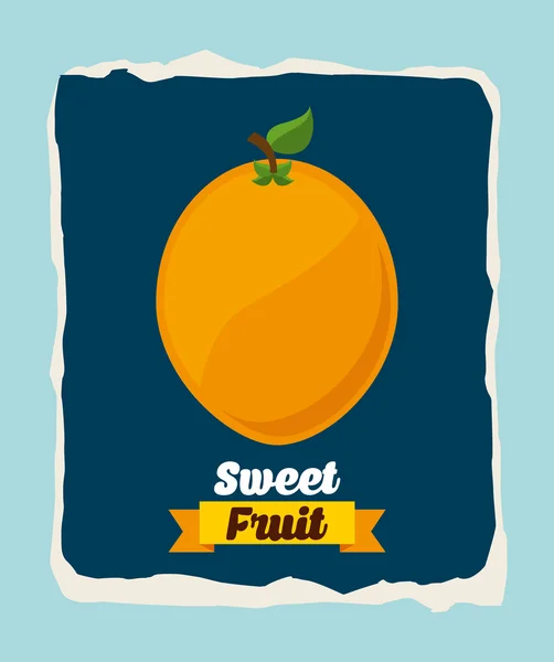 Γλυκά φρούτα σχεδιασμού — Διανυσματικό Αρχείο